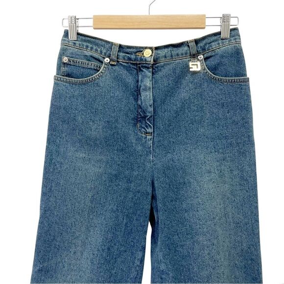 Vintage St. John Sport Jeans Medium Wash Straight Leg High Rise Women’s Size 4 - Picture 4 of 13